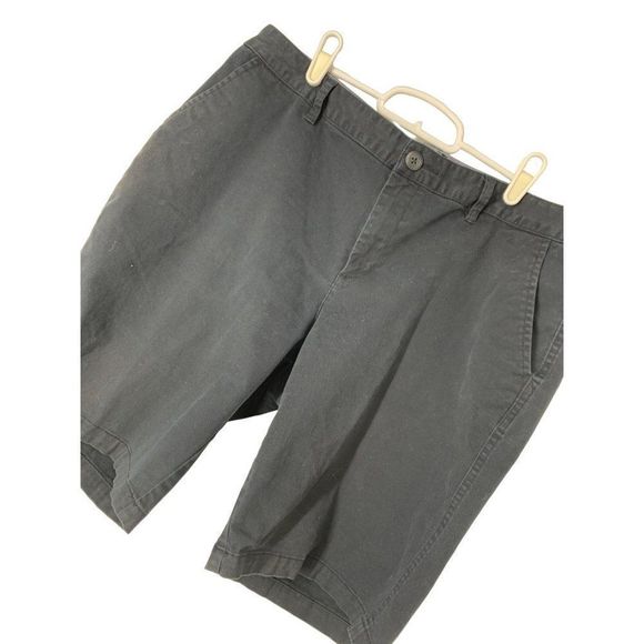 Women’ Amazon Essentials Size 14 Navy Chino Bermuda Shorts - Picture 4 of 6